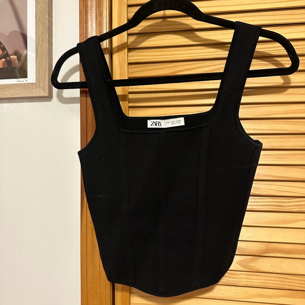 Cropped Corset🖤☕️📞🏴‍☠️🎩
